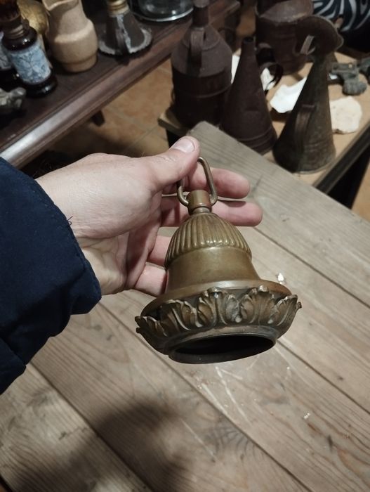 Casquilho lâmpada antigo