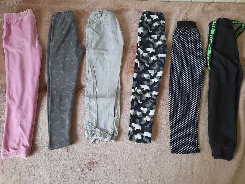 Paka ubrań dla dziewczynki 128