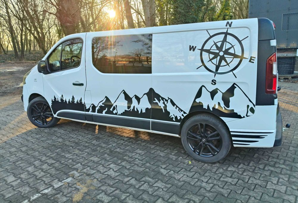 Opel Vivaro Long *2017* Brygadówka * Hak *Trafic* 6 osób*Zamiana