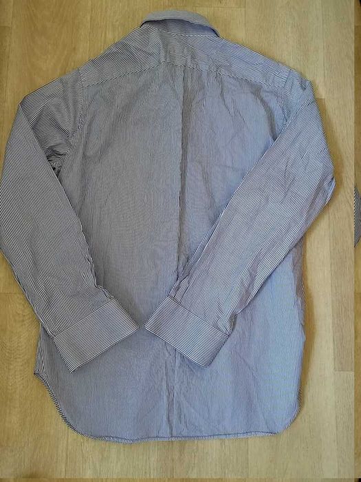 męska koszula w niebieskie paski rozmiar 42