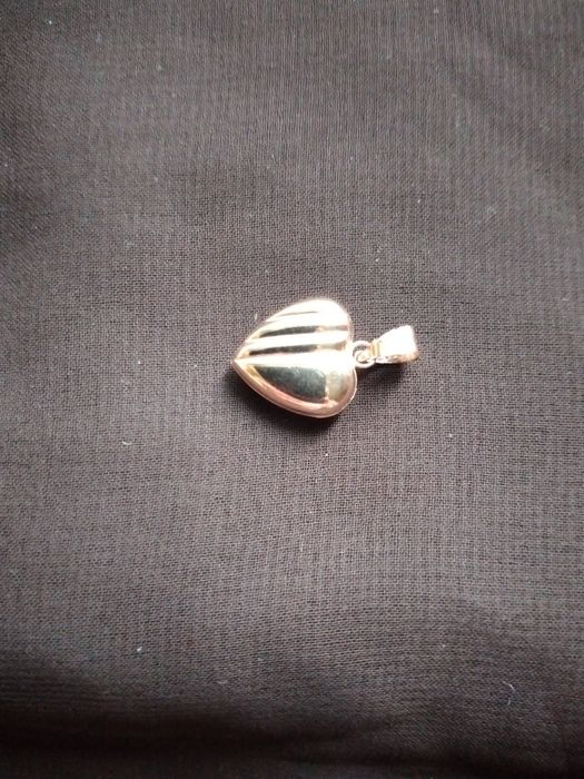 Serduszko ze złota 14 k.