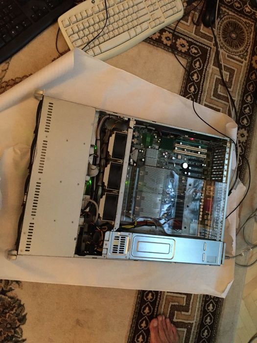 Сервер Supermicro Inetl (R) Xeon CPU E5410 2.33GHz x2