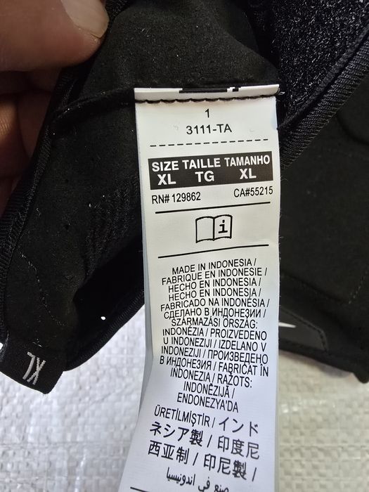 Рукавички для тренінгу Nike M VAPOR FTG чорний