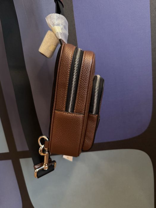Coach Racer Sling Pack In Signature Leather