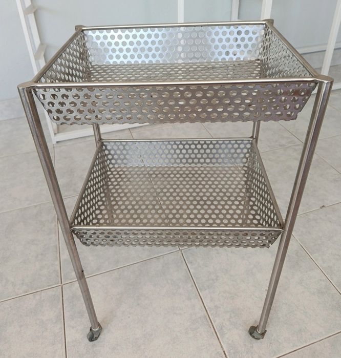 Carrinho multiusos inox