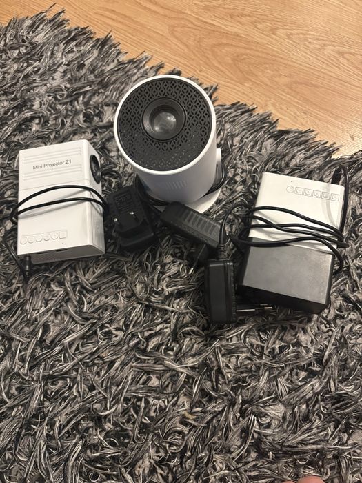Projektory Mini Trzy sztuki