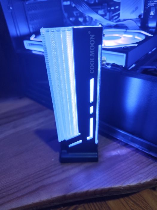 Suporte vertical placa grafica