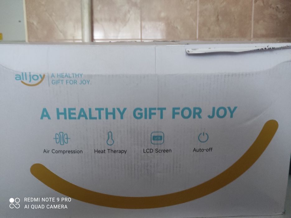 Компрессионный массажер для ног Alljoy AJFLM23