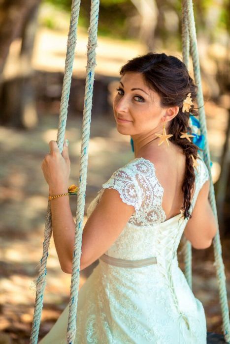 Букет из ракушек