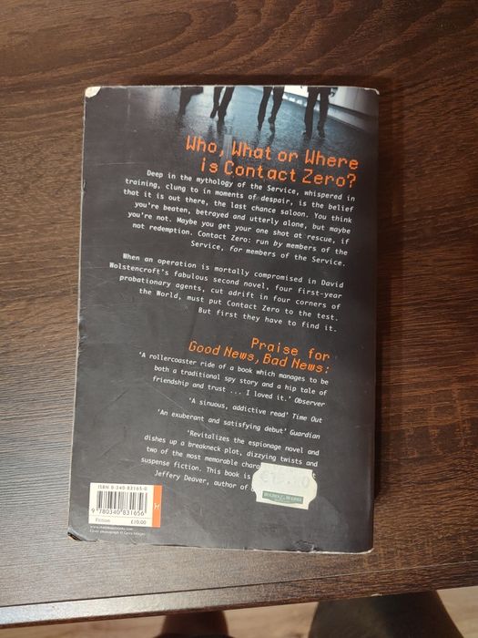 Contact Zero książka w dobrym stanie