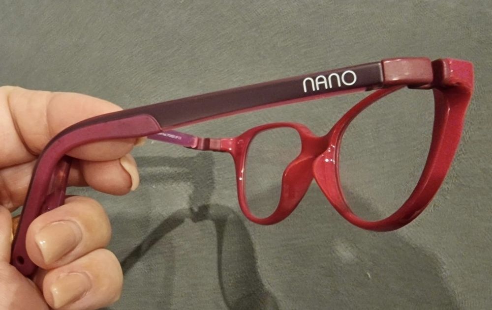 Oculos de grau e sol menina NANO silicone