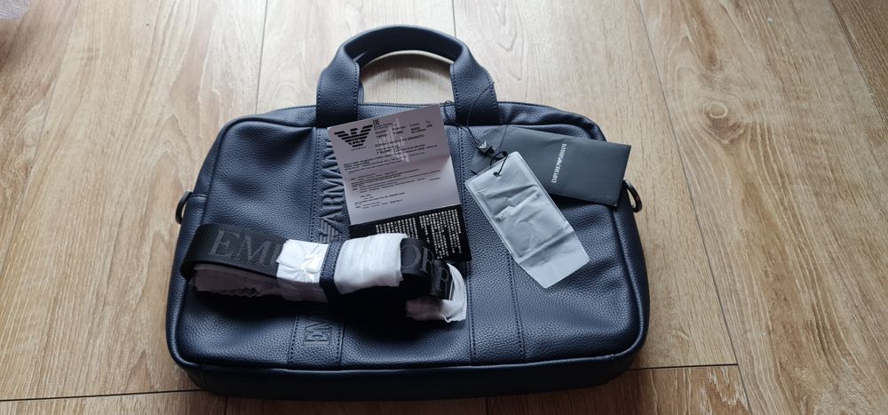 torba emporio armani Emporio Armani na laptop listonoszka