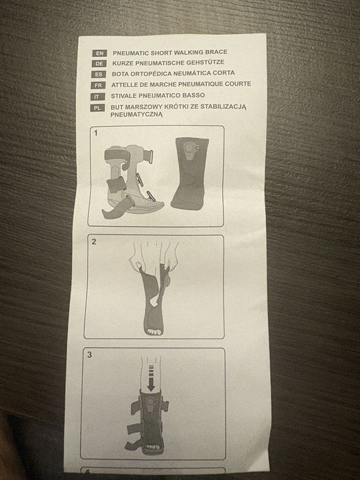 Marszowy but biegowy Ortopedyczny