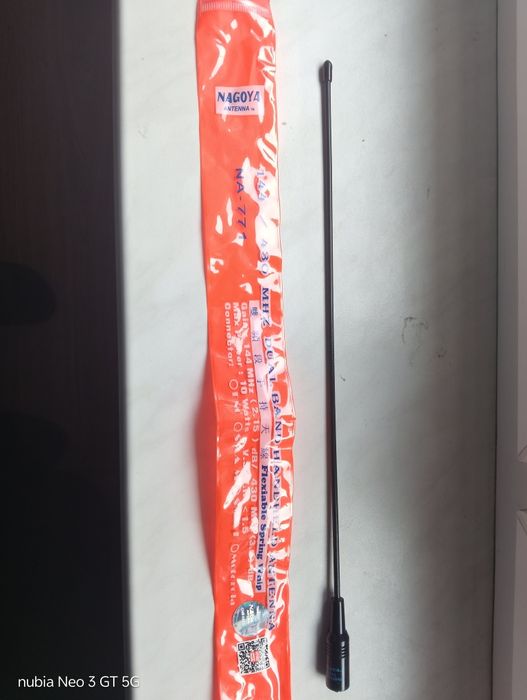 Antena do radiotelefonu baofeng Nagoya