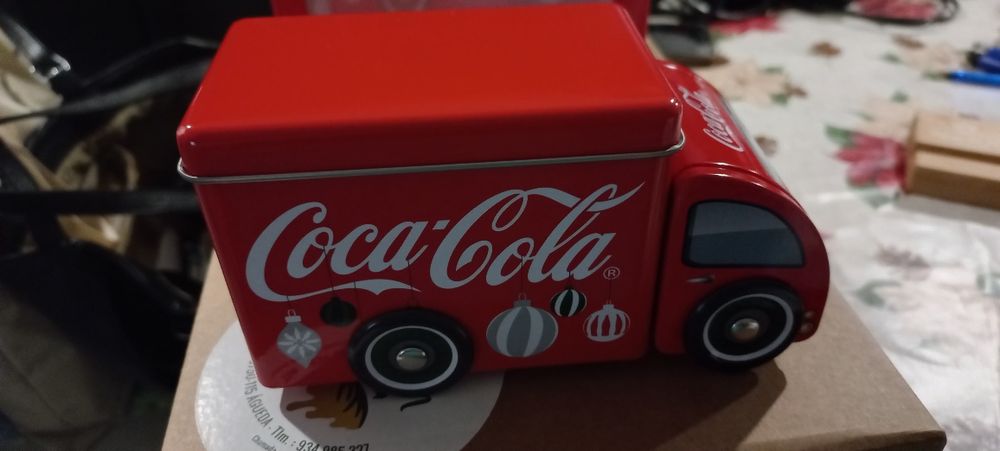 Carrinho caixa  da Coca Cola