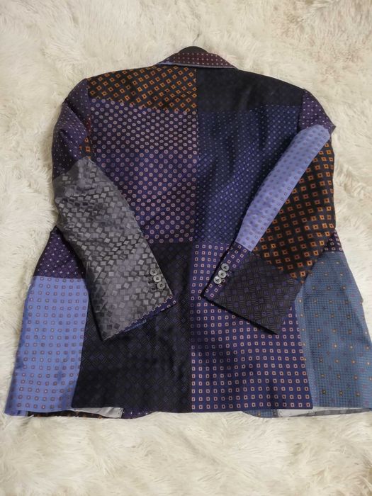 marynarka Ottavio Nuccio Gala 100% jedwab 56 Made in Italy unikat