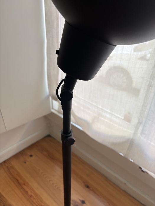 Candeeiro preto Ikea
