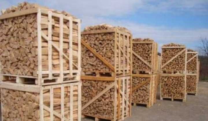 Дрова из древесины твердых пород дерева. Дуб, граб, акация ясень, бук.