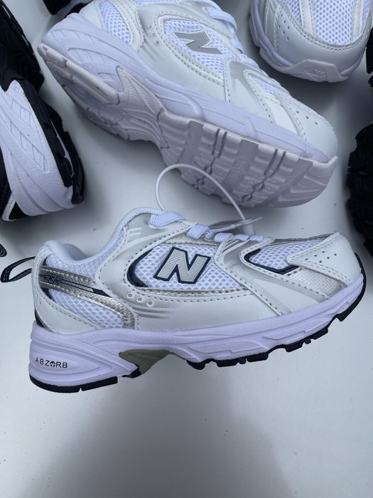Дитячі кросівки New Беленс 530 White Silver Navy р.26-35