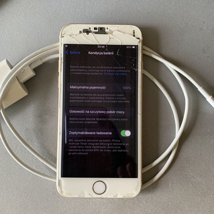 Iphone 6s kondycja baterii 100% 32 GB
