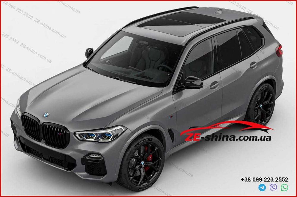 Диски BMW 741M R21 5x112 різноширокі 9.5J/10.5J Gloss Black X5M F95 X6M F96 Competition X5 X6 Нові
