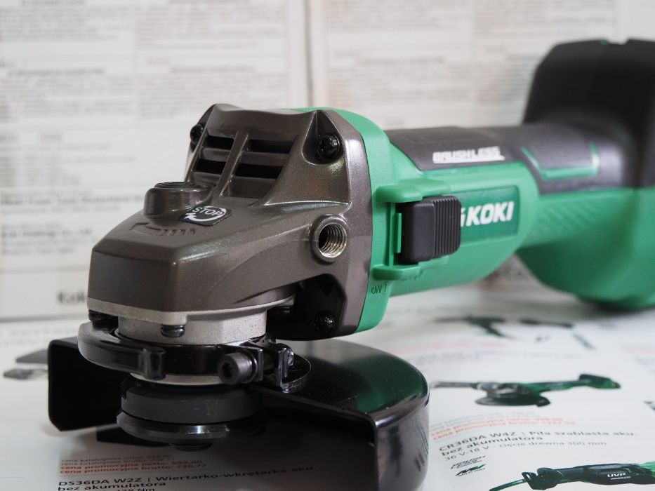 Szlifierka kątowa HIKOKI G 3613 DA bezszczotkowa regulacja obr. 36v