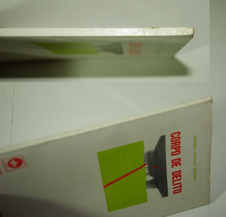 Livro Poesia. Corpo de delito. Eusébio Cardoso Martins, 1978