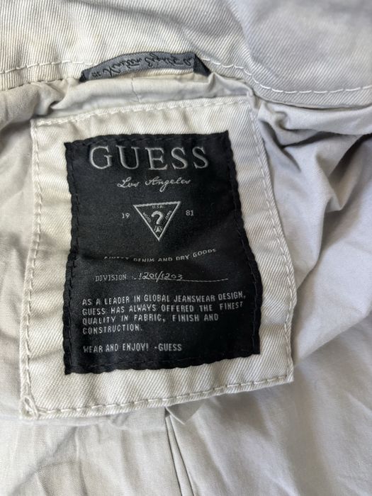 Kurtka meska przejsciowa Guess rozmiar XL 100% bawelna