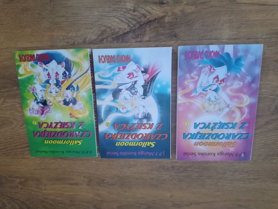 Czarodziejka z księżyca tomy 1-3
