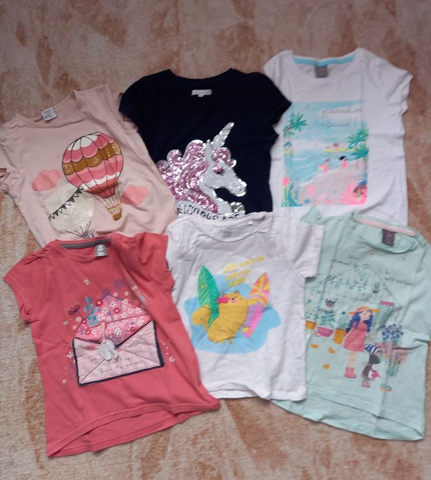 Paka ubrań dziewczęcych rozmiar 110