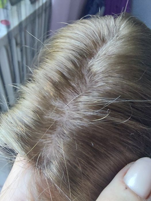 Topper 100% naturalny włos