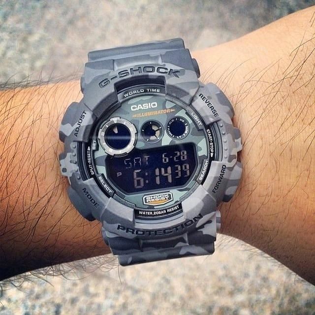 Мужские часы Casio GD-120CM-8E ! Оригинал! Фирменная гарантия 2 года!