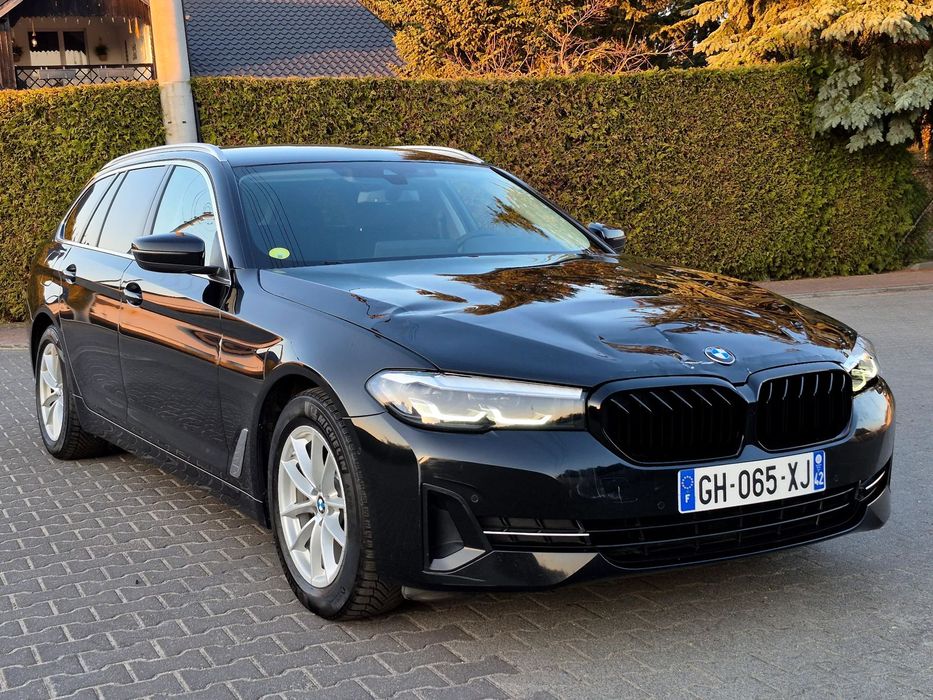 BMW Seria 5 LIFT 2022r. 2.0D Skóry, Led, Kamera, Mega Stan, Tylko 138tyś.