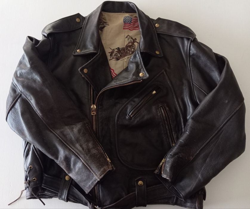 Skórzana kurtka "na Harley'a"