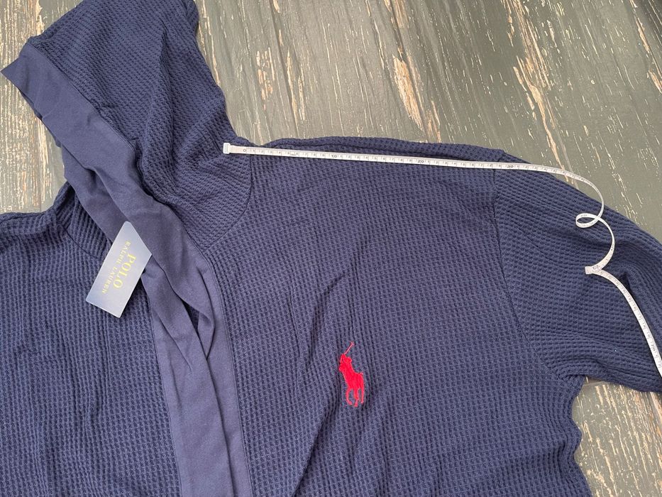 Polo Ralph Lauren Thermal Hooded Robe. Халат мужской коттон р M-L