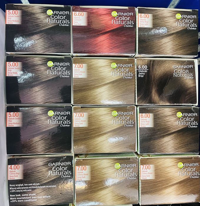 Farba garnier 4.00,5.00,6.00,7.00