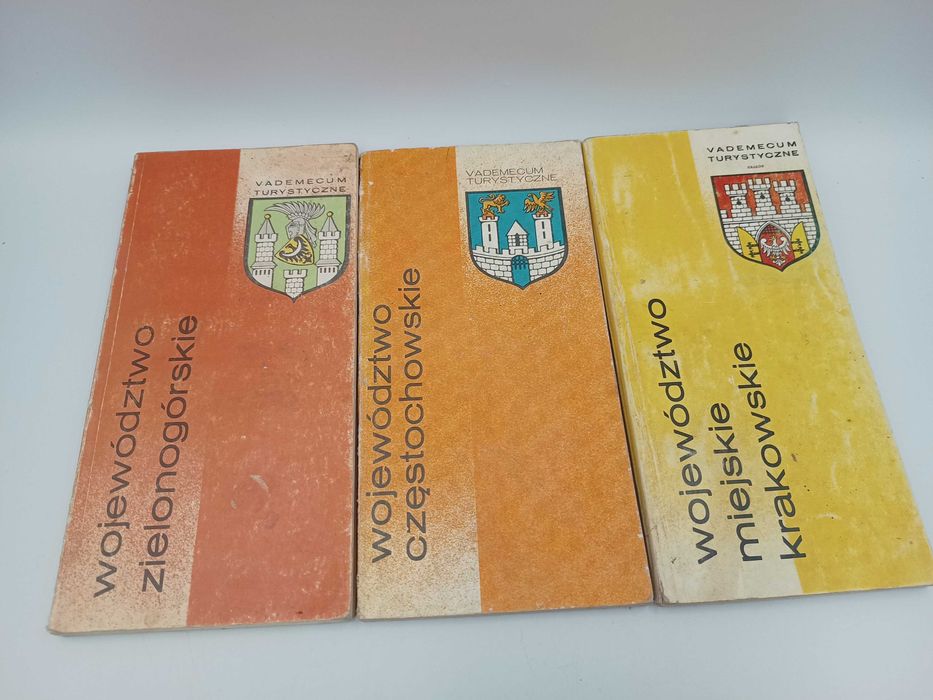 Vademecum turystyczne KAW z PRL 3 sztuki