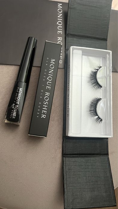 Rzęsy magnetyczne i eyeliner Monique Rosher