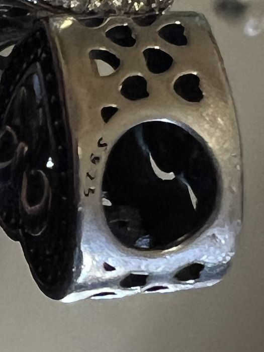 Pandora bransoletka +4 charms 17cm