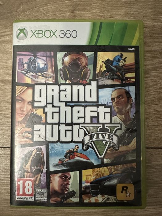GTA V gra gta 5 xbox 360 2xcd
