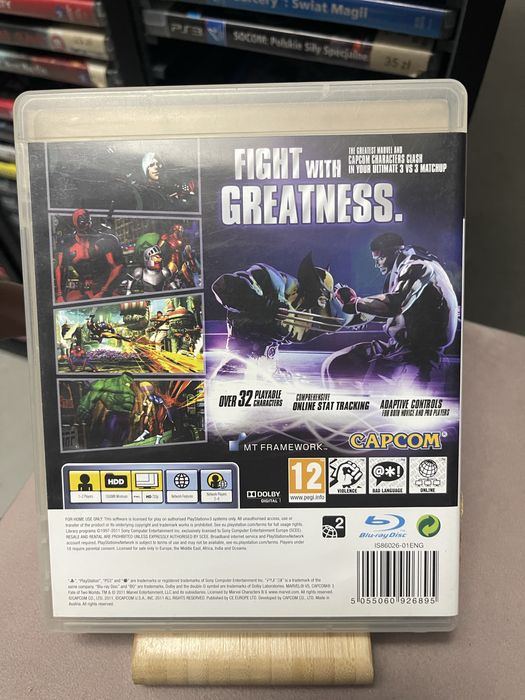 Ps3 marvel vs capcom 3 fate of two world ang