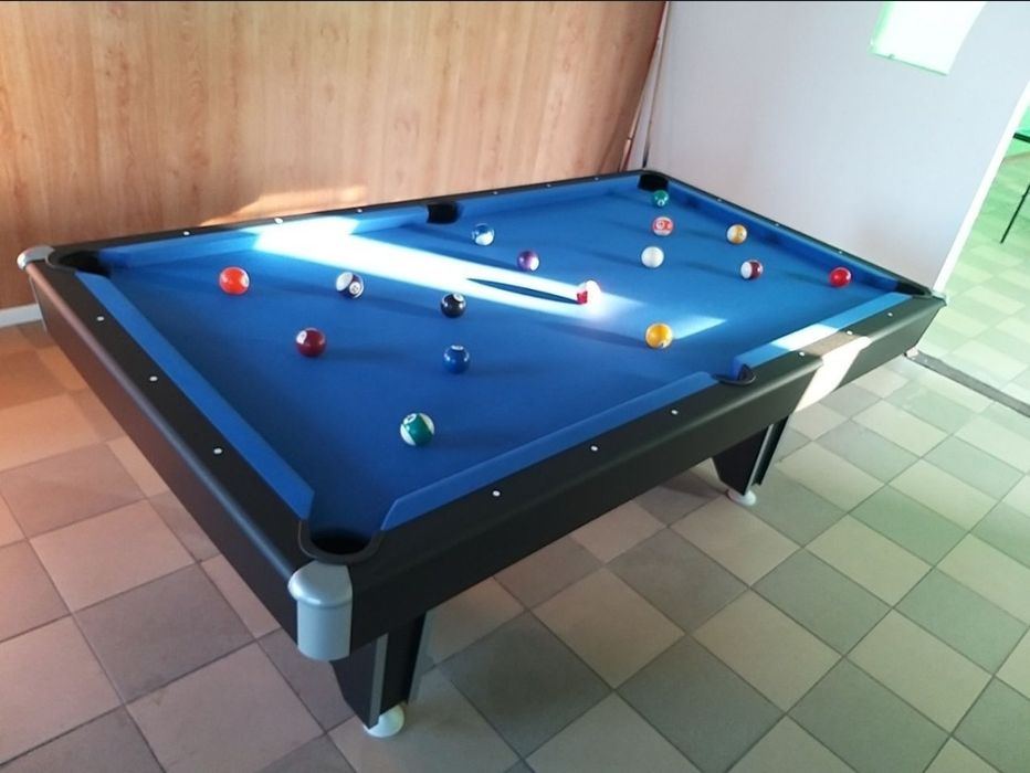 Більярдний стіл 12 фут камінь більярд стол шари сукно кий ткань полка