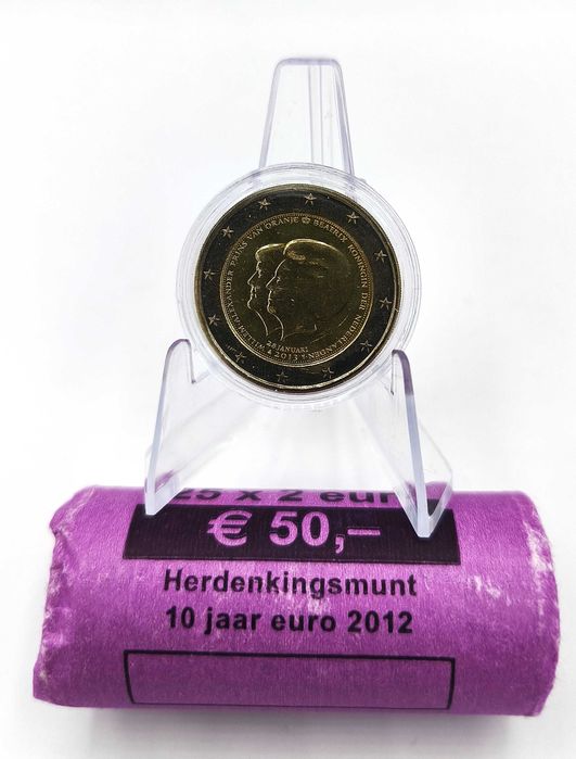 2€ - Moedas Paises Baixos - UNC