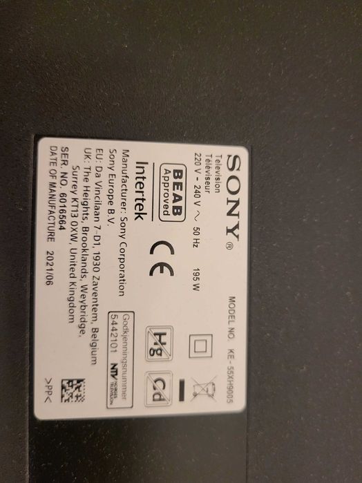 Телевізор SONY KE-55XH9005