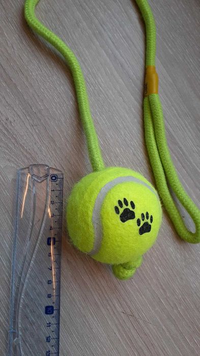 Bola com corda para cão brinquedo novo