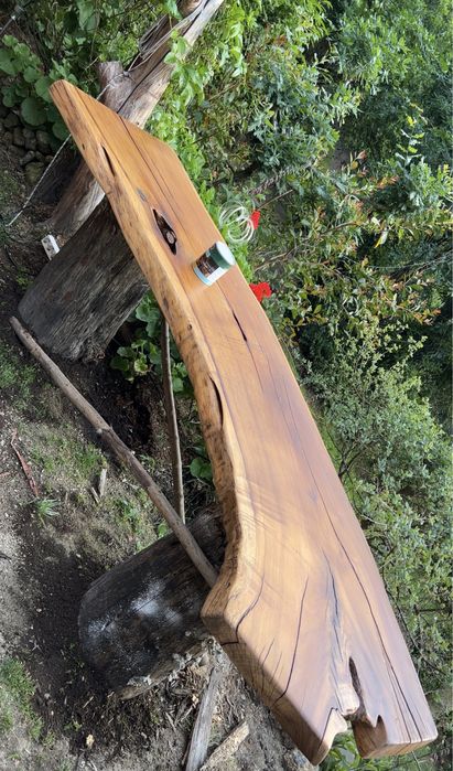 Mesas rústicas de exterior