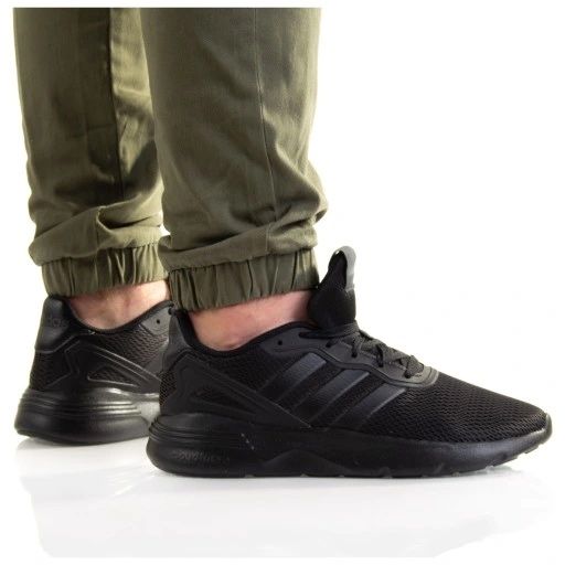 Кросівки Adidas Nebzed чорні сітка 43 р