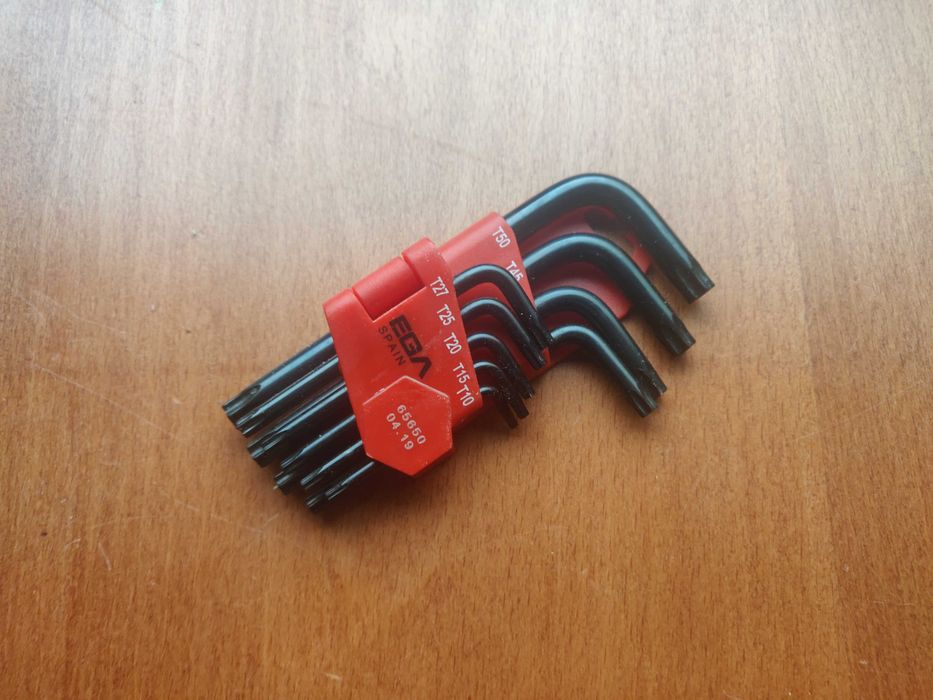 Conjunto de chaves torx