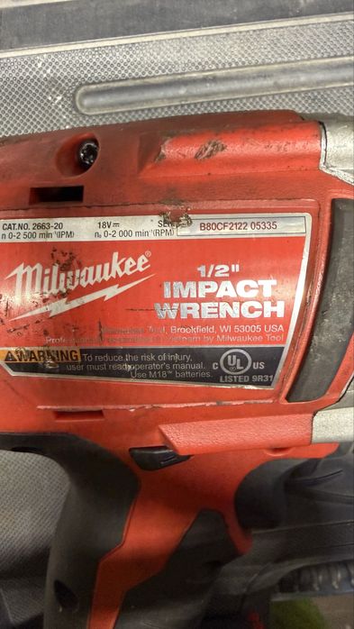 klucz udarowy milwaukee m18 1/2
