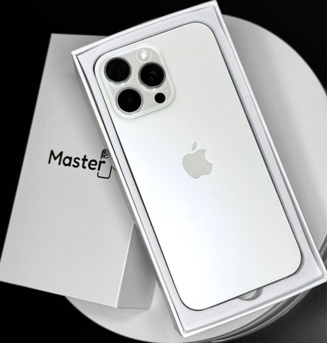 Apple iphone 16 Pro max 256gb white jak nowy 99% bat 6msc gwar